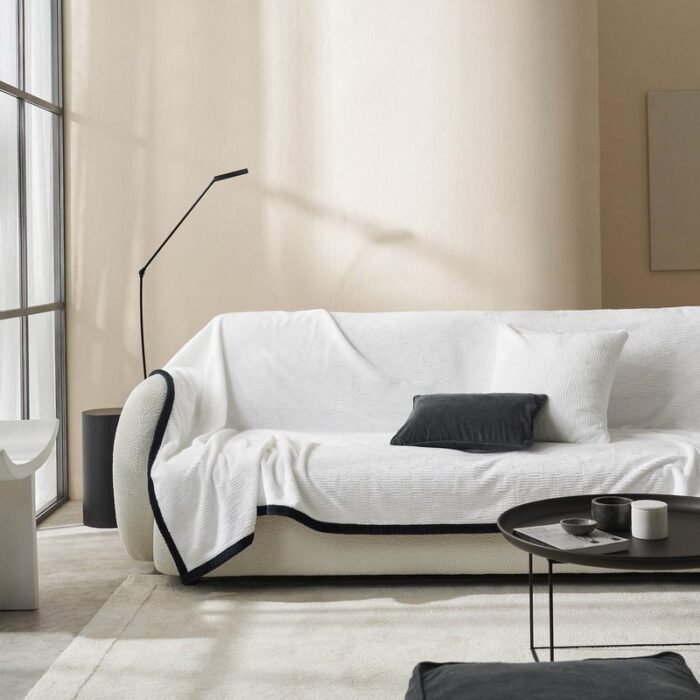 Ριχτάρι Διθέσιου 180x250cm GOFIS HOME  Polar Polar White 109/16 - Image 4