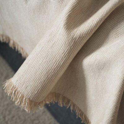 Ριχτάρι Διθέσιου 180x250cm GOFIS HOME Zephyr Ecru 146/05 - Image 3