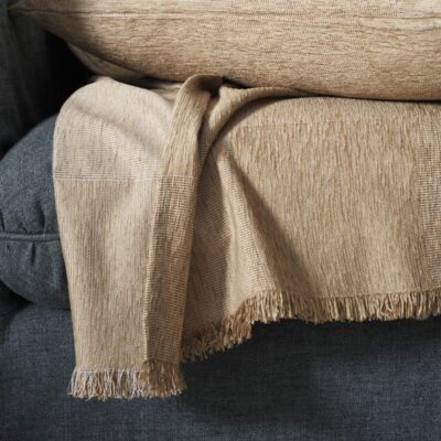 Ριχτάρι Διθέσιου 180x250cm GOFIS HOME Zephyr Sesame Beige 146/06 - Image 4