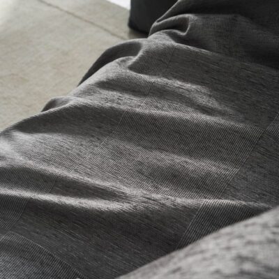 Ριχτάρι Διθέσιου 180x250cm GOFIS HOME Zephyr Ink Grey 146/15 - Image 4