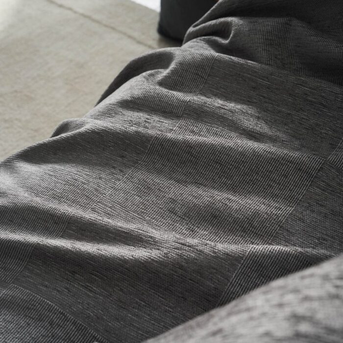 Ριχτάρι Διθέσιου 180x250cm GOFIS HOME Zephyr Ink Grey 146/15 - Image 4