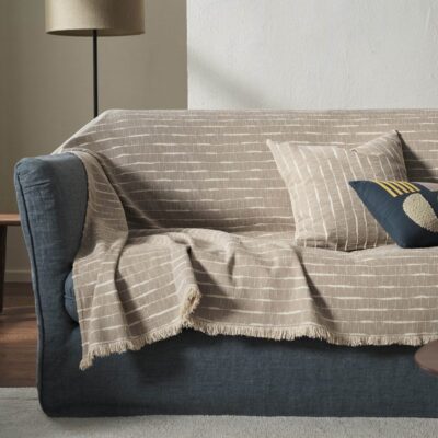 Ριχτάρι Τριθέσιου 180x310cm GOFIS HOME Vespera Opal Grey 148/15