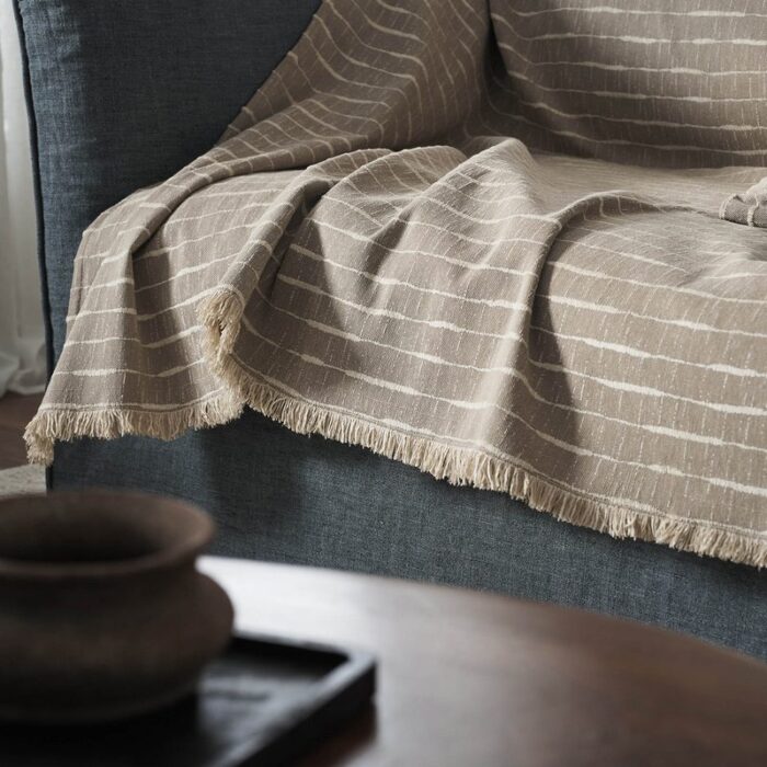 Ριχτάρι Τριθέσιου 180x310cm GOFIS HOME  Vespera  Opal Grey 148/15 - Image 3