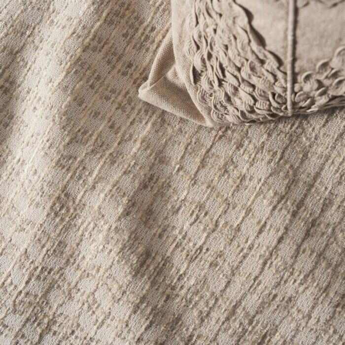 Ριχτάρι Πολυθρόνας 180x180cm GOFIS HOME Meadow Beige 160/06 - Image 2