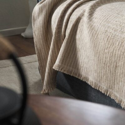 Ριχτάρι Πολυθρόνας 180x180cm GOFIS HOME Meadow Beige 160/06 - Image 4