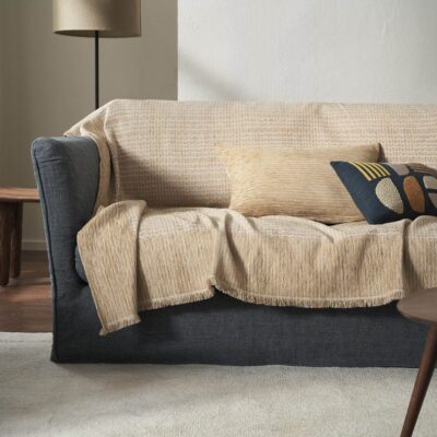 Ριχτάρι Διθέσιου 180x250cm GOFIS HOME Meadow Leaf Gold 160/04