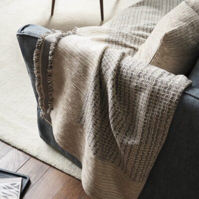 Ριχτάρι Διθέσιου 180x250cm GOFIS HOME Meadow Ink Grey 160/14