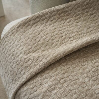 Ριχτάρι Πολυθρόνας 180x175cm GOFIS HOME Ondine Beige 184/06 - Image 2