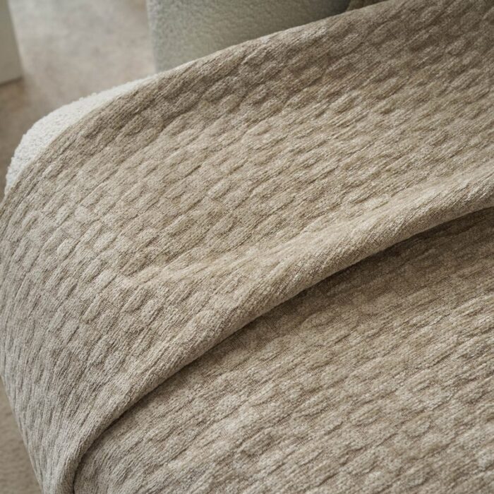 Ριχτάρι Πολυθρόνας 180x175cm GOFIS HOME  Ondine Beige 184/06 - Image 2