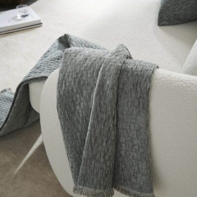 Ριχτάρι Πολυθρόνας 180x175cm GOFIS HOME Ondine Weed Grey 184/07 - Image 4