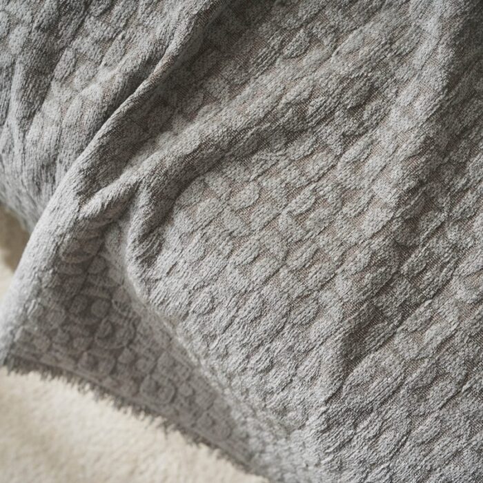 Ριχτάρι Πολυθρόνας 180x175cm GOFIS HOME  Ondine Silver Grey 184/15 - Image 4