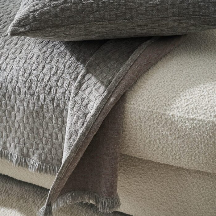 Ριχτάρι Πολυθρόνας 180x175cm GOFIS HOME  Ondine Silver Grey 184/15 - Image 5