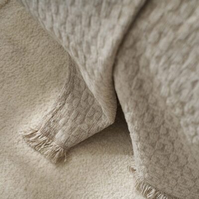 Ριχτάρι Διθέσιου 180x250cm GOFIS HOME Ondine Beige 184/06 - Image 4