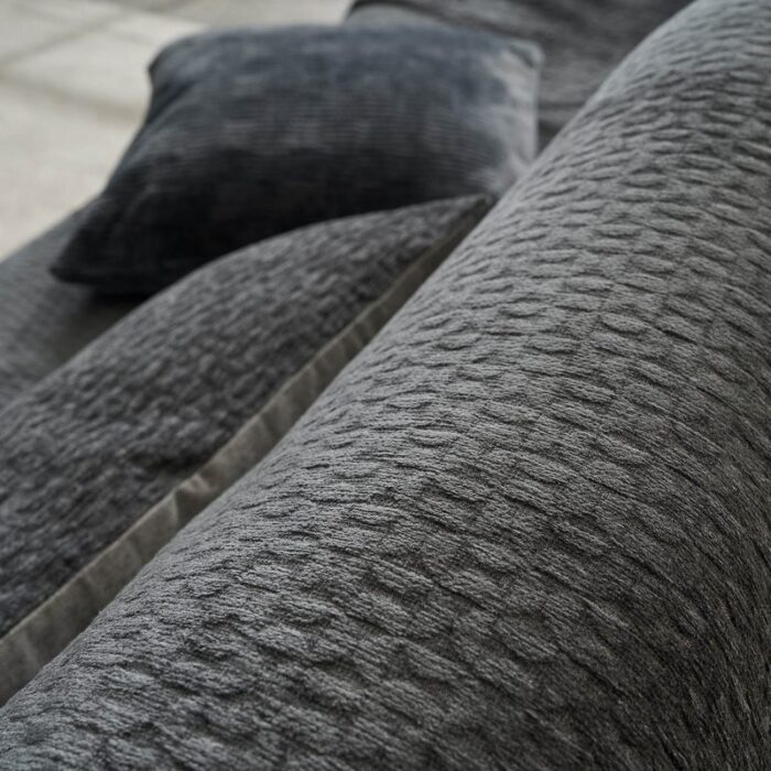 Ριχτάρι Διθέσιου 180x250cm GOFIS HOME  Ondine Pearl Grey 184/14 - Image 4