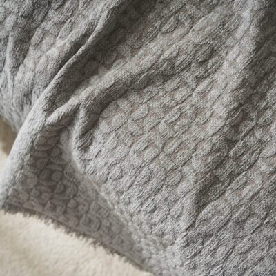 Ριχτάρι Διθέσιου 180x250cm GOFIS HOME Ondine Silver Grey 184/15 - Image 4