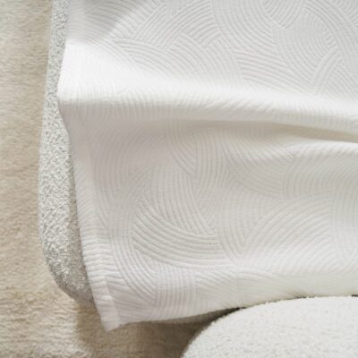 Ριχτάρι Διθέσιου 180x250cm GOFIS HOME Nimbus Polar White 447/26 - Image 3