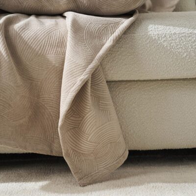 Ριχτάρι Διθέσιου 180x250cm GOFIS HOME Nimbus Warm Beige 447/39 - Image 4