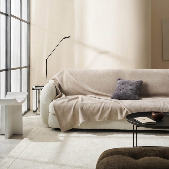 Ριχτάρι Διθέσιου 180x250cm GOFIS HOME  Nimbus Warm Beige 447/39 - Image 5