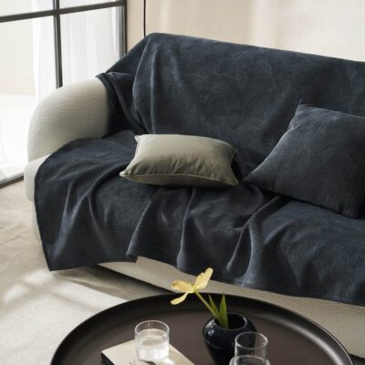 Ριχτάρι Διθέσιου 180x250cm GOFIS HOME Nimbus Pearl Grey 447/42 - Image 3