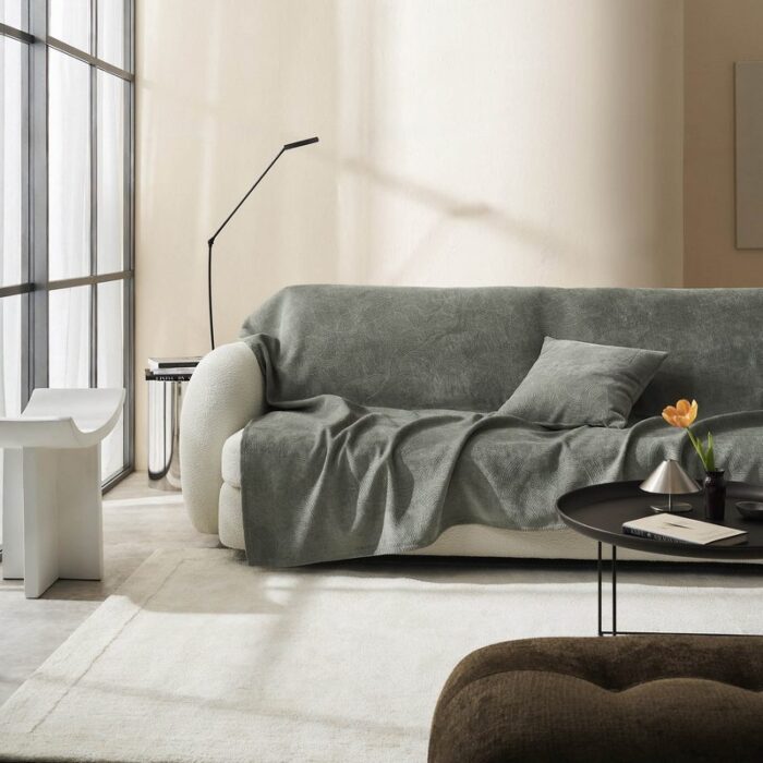 Ριχτάρι Διθέσιου 180x250cm GOFIS HOME  Nimbus Shadow Green 447/44 - Image 4