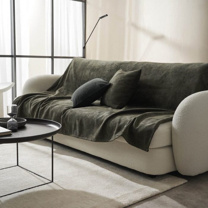 Ριχτάρι Διθέσιου 180x250cm GOFIS HOME  Nimbus Weed Green 447/57