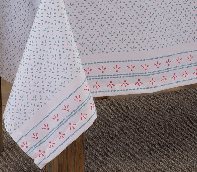 ΤΡΑΠΕΖΟΜΑΝΤΗΛΟ ISHMAR BLUE 140X180 NEF-NEF HOMEWARE, 50% BAMB-50% ΠΟΛ - Image 2