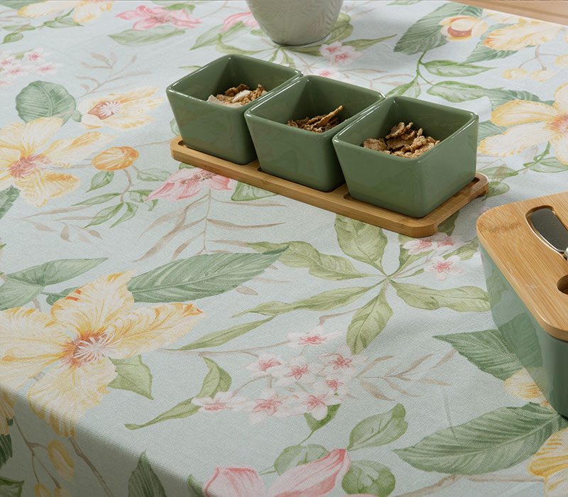 ΤΡΑΠΕΖΟΜΑΝΤΗΛΟ OPALYN 140X180 NEF-NEF HOMEWARE, 100% BAMBAKI - Image 2