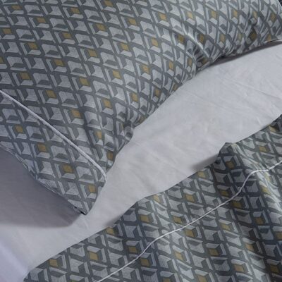 ΣΕΤ ΣΕΝΤΟΝΙΑ ΥΠΕΡΔΙΠΛΑ DOMINAT 240X270 NEF-NEF HOMEWARE, 100% BAMBAKI - Image 2