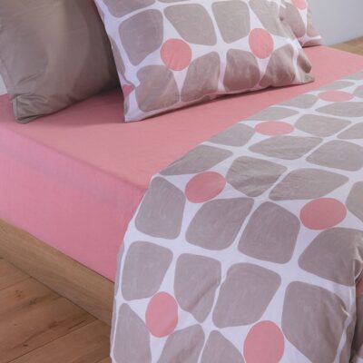 ΣΕΤ ΣΕΝΤΟΝΙΑ ΔΙΠΛΑ CASUAL COREO 200Χ270 NEF-NEF HOMEWARE, 100% ΒΑΜΒΑΚΙ - Image 4