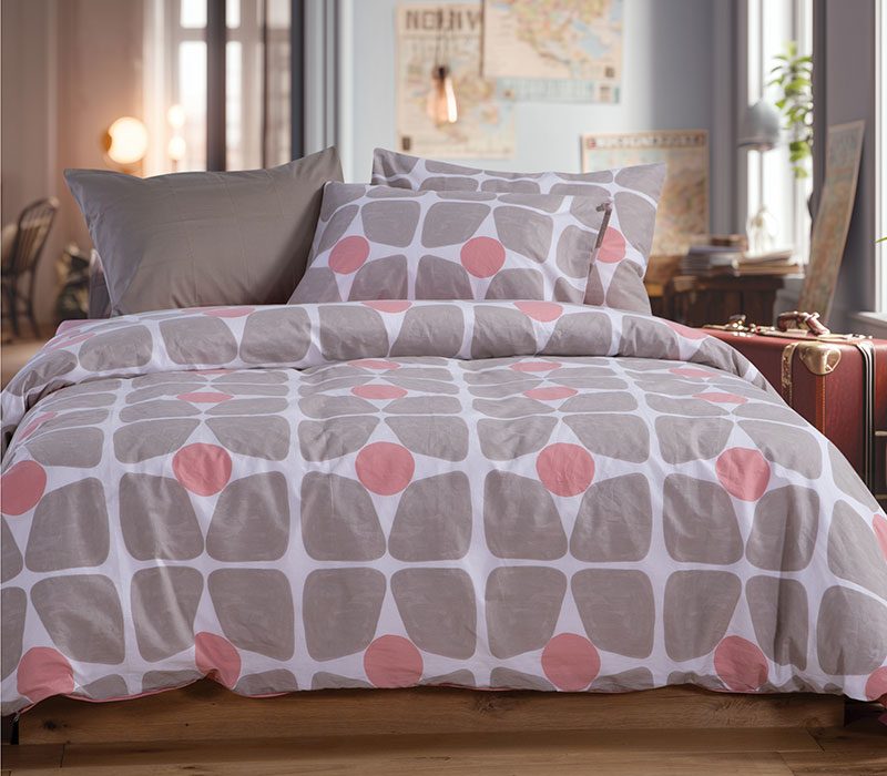 ΣΕΤ ΣΕΝΤΟΝΙΑ ΥΠΕΡΔΙΠΛΑ CASUAL COREO ΜΕ ΛΑΣΤΙΧΟ  NEF-NEF HOMEWARE, 100% ΒΑΜΒΑΚΙ