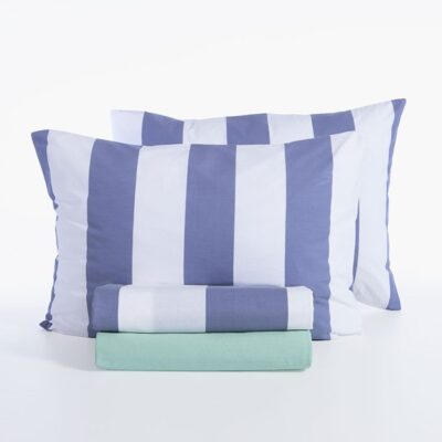 ΣΕΤ ΣΕΝΤΟΝΙΑ ΜΟΝΑ CASUAL VERTIA ΜΕ ΛΑΣΤΙΧΟ NEF-NEF HOMEWARE, 100% ΒΑΜΒΑΚΙ - Image 10