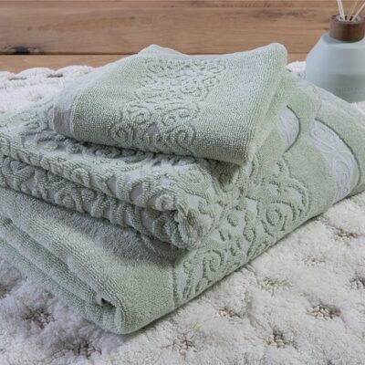 ΠΕΤΣΕΤΑ ΧΕΡΙΩΝ ZAPHIRA 30X50 NEF-NEF HOMEWARE, 100% BAMBAKI - Image 2