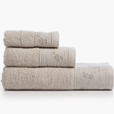 ΣΕΤ ΠΕΤΣΕΤΕΣ 3 ΤΜΧ SYLIA NEF-NEF HOMEWARE, 100% BAMBAKI - Image 3