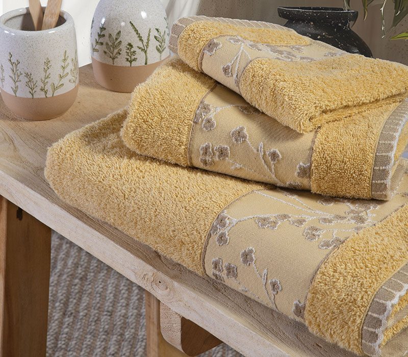 ΣΕΤ ΠΕΤΣΕΤΕΣ 3 ΤΜΧ FLORIVA NEF-NEF HOMEWARE, 100% BAMBAKI - Image 4