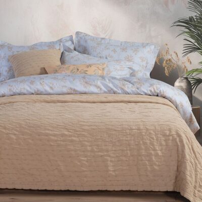 ΚΟΥΒΕΡΤΑ ΥΠΕΡΔΙΠΛΗ FOXY 230X250 NEF-NEF HOMEWARE, 100% BAMBAKI