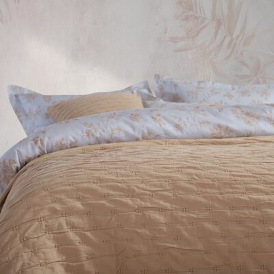ΚΟΥΒΕΡΤΑ ΥΠΕΡΔΙΠΛΗ FOXY 230X250 NEF-NEF HOMEWARE, 100% BAMBAKI - Image 2