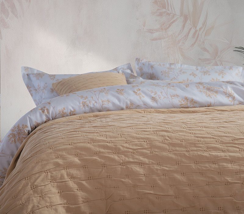 ΚΟΥΒΕΡΤΑ ΥΠΕΡΔΙΠΛΗ FOXY 230X250 NEF-NEF HOMEWARE, 100% BAMBAKI - Image 2