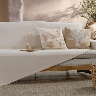 ΡΙΧΤΑΡΙ ΠΟΛΥΘΡΟΝΑΣ BETTY 26 180Χ180 NEF-NEF HOMEWARE, 100% BAMBAKI - Image 3