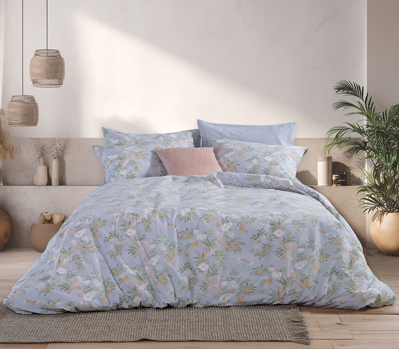 ΣΕΤ ΣΕΝΤΟΝΙΑ ΒΑΜΒΑΚΕΡΑ ΜΟΝΑ DREAMEL 170X270 NEF-NEF HOMEWARE, 100% ΒΑΜΒΑΚΙ