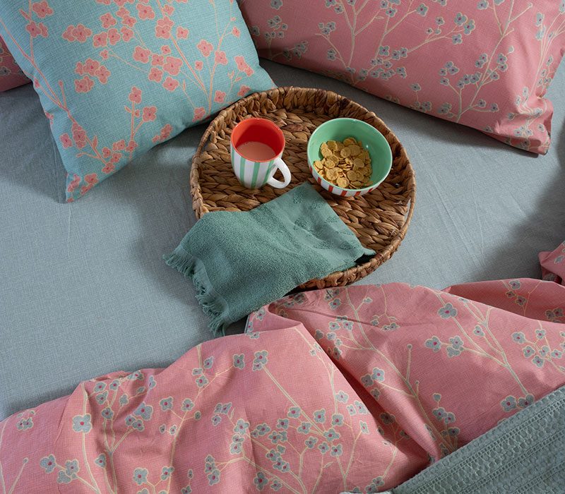 ΣΕΤ ΣΕΝΤΟΝΙΑ ΒΑΜΒΑΚΕΡΑ ΜΟΝΑ FLORIVA 170X270 NEF-NEF HOMEWARE, 100% ΒΑΜΒΑΚΙ - Image 5