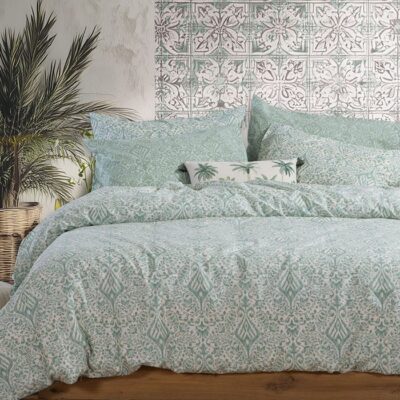 ΣΕΤ ΣΕΝΤΟΝΙΑ ΒΑΜΒΑΚΕΡΑ ΜΟΝΑ JETRIX ΜΕ ΛΑΣΤΙΧΟ NEF-NEF HOMEWARE, 100% ΒΑΜΒΑΚΙ - Image 2