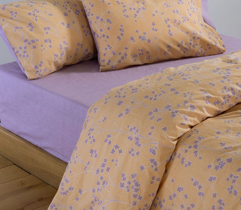 ΣΕΤ ΣΕΝΤΟΝΙΑ ΒΑΜΒΑΚΕΡΑ ΜΟΝΑ FLORIVA ΜΕ ΛΑΣΤΙΧΟ NEF-NEF HOMEWARE, 100% ΒΑΜΒΑΚΙ - Image 3