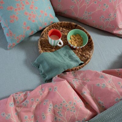 ΣΕΤ ΣΕΝΤΟΝΙΑ ΒΑΜΒΑΚΕΡΑ ΜΟΝΑ FLORIVA ΜΕ ΛΑΣΤΙΧΟ NEF-NEF HOMEWARE, 100% ΒΑΜΒΑΚΙ - Image 6