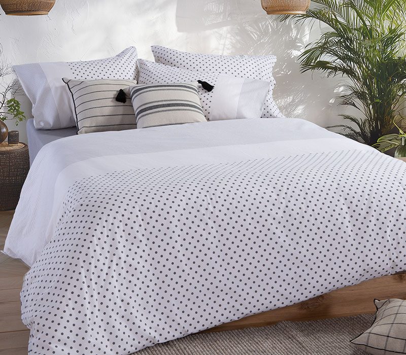 ΣΕΤ ΣΕΝΤΟΝΙΑ ΒΑΜΒΑΚΕΡΑ ΔΙΠΛΑ DONTER 26 200Χ270 NEF-NEF HOMEWARE, 100% ΒΑΜΒΑΚΙ - Image 2