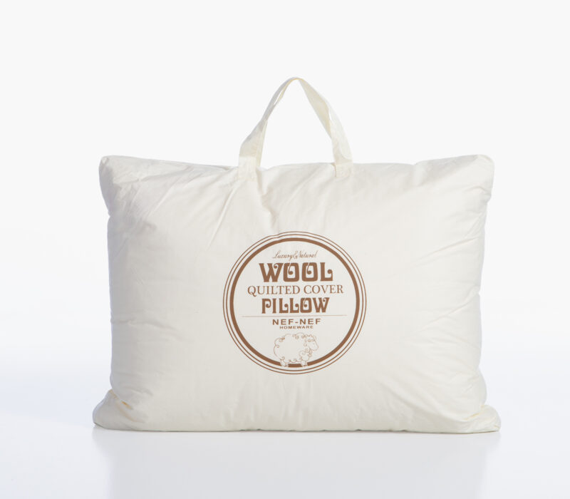 ΜΑΞΙΛΑΡΙ ΣΚΛΗΡΟ HOLLOWFIBER WOOL 50X70 NEF-NEF HOMEWARE, ΥΦ:100%ΒΑΜΒ-ΕΞ.ΕΠΕΝΔ:100% WOOL-ΕΣ:100%HOLLOW - Image 2