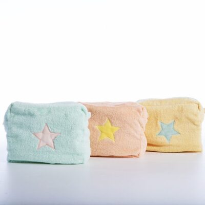 ΒΡΕΦΙΚΟ ΤΣΑΝΤΑΚΙ BEBE HAPPY 22X15+8 NEF-NEF HOMEWARE, 100% BAMBAKI