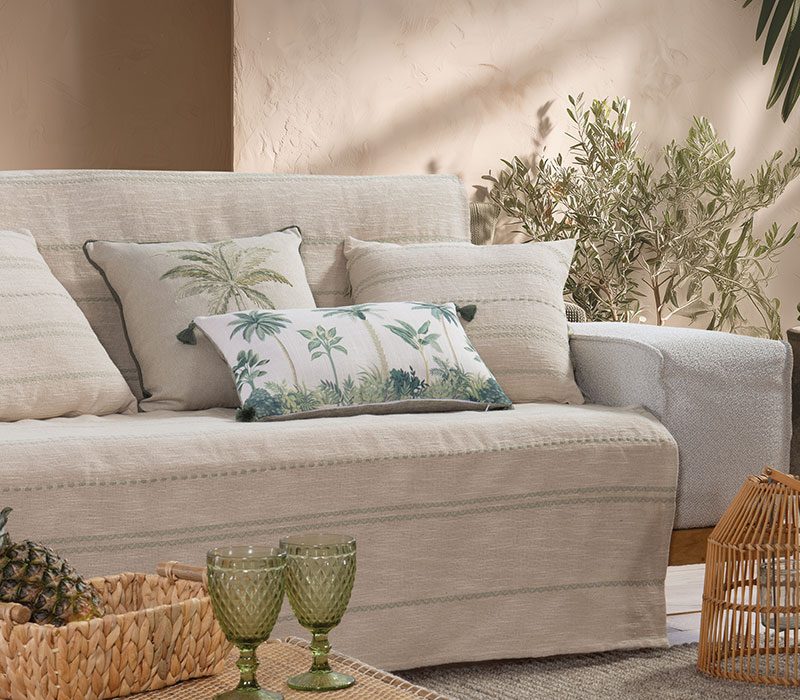 ΡΙΧΤΑΡΙ ΠΟΛΥΘΡΟΝΑΣ BLEEZE 180Χ180 NEF-NEF HOMEWARE, 100% BAMBAKI - Image 5