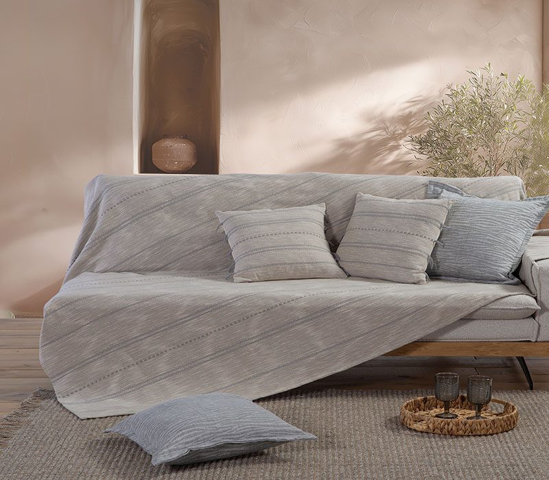 ΡΙΧΤΑΡΙ ΔΙΘΕΣΙΟΥ ΚΑΝΑΠΕ BLEEZE 180Χ250 NEF-NEF HOMEWARE, 100% BAMBAKI - Image 5