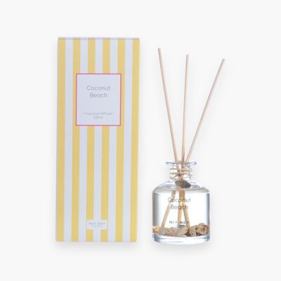ΑΡΩΜΑΤΙΚΟ ΧΩΡΟΥ ΜΕ ΣΤΙΚΣ COCONUT BEACH 230ml NEF-NEF HOMEWARE,
