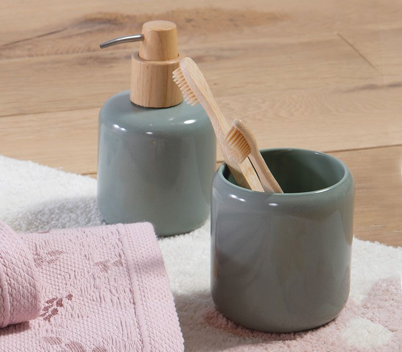 ΠΟΤΗΡΙ ΜΠΑΝΙΟΥ LORANE  NEF-NEF HOMEWARE, 100% ΚΕΡΑΜΙΚΟ